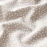 tessuto in cotone cretonne Punti irregolari – sabbia,  thumbnail number 2