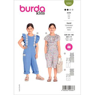 jumpsuit Burda, 9265 | 104 - 146, 
