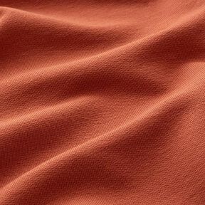 French terry leggero tinta unita – terracotta, 