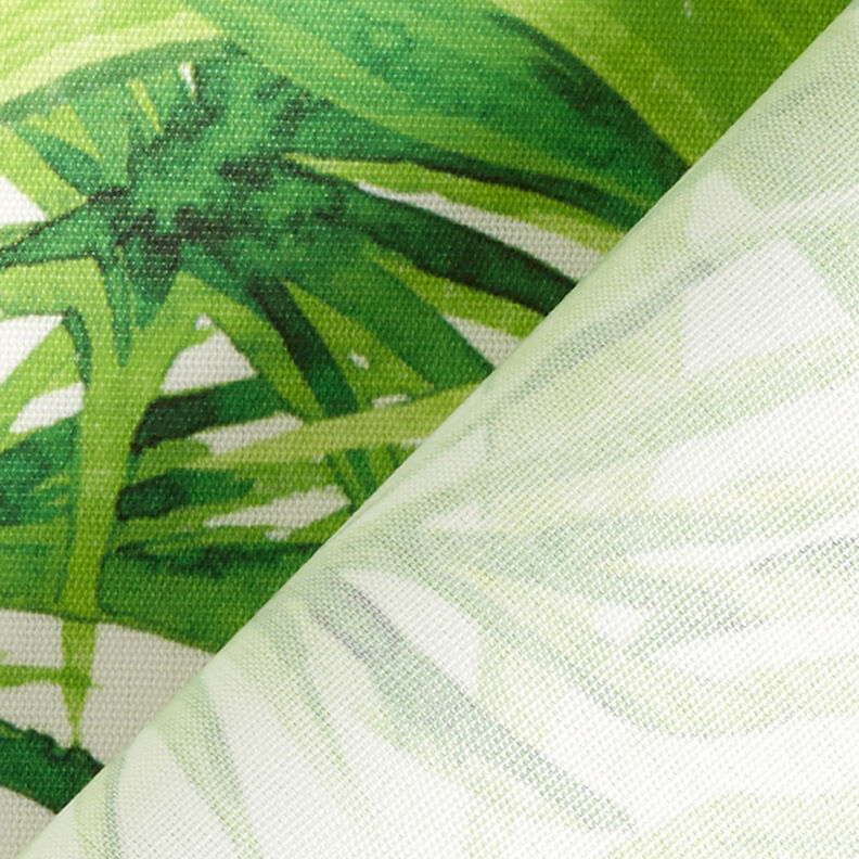 Tessuti da esterni canvas foglie tropicali – verde chiaro,  image number 4