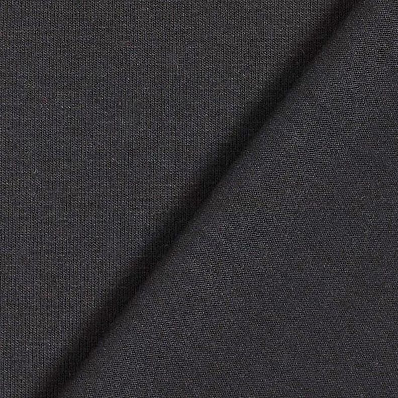 jersey di viscosa leggero – nero,  image number 4