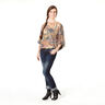 chiffon increspato, paisley – beige,  thumbnail number 5