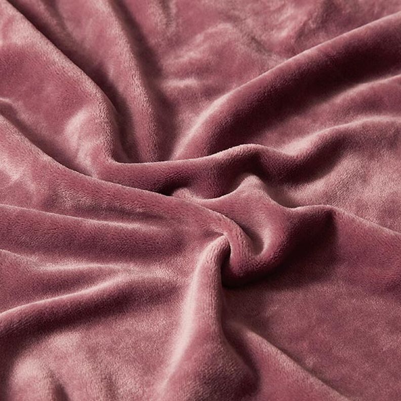 Velluto stretch vellutino nicki – rosa anticato,  image number 2