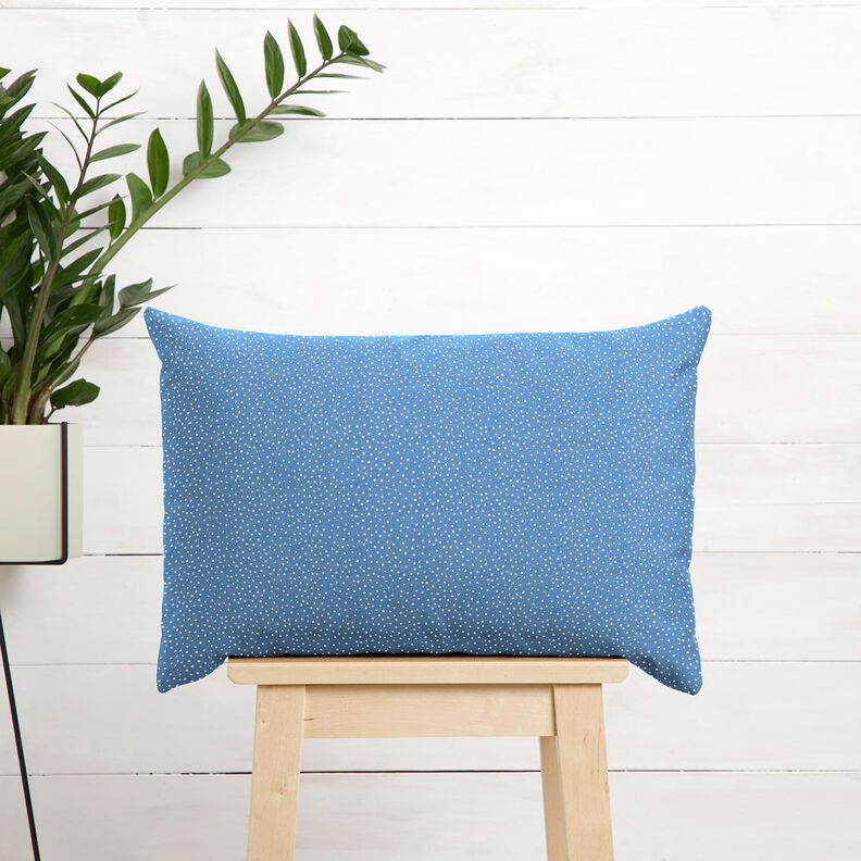 tessuto in cotone cretonne Punti fini – blu,  image number 6