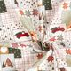 tessuto in cotone cretonne collage festoso – bianco lana/verde,  thumbnail number 3