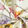 tessuto arredo tessuti canvas Ortensie – crema/color bacca chiaro,  thumbnail number 3
