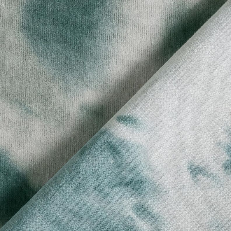 velluto a costine batik – abete blu, image number 4