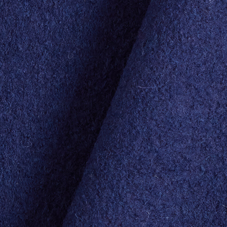loden follato in lana – blu marino,  image number 3