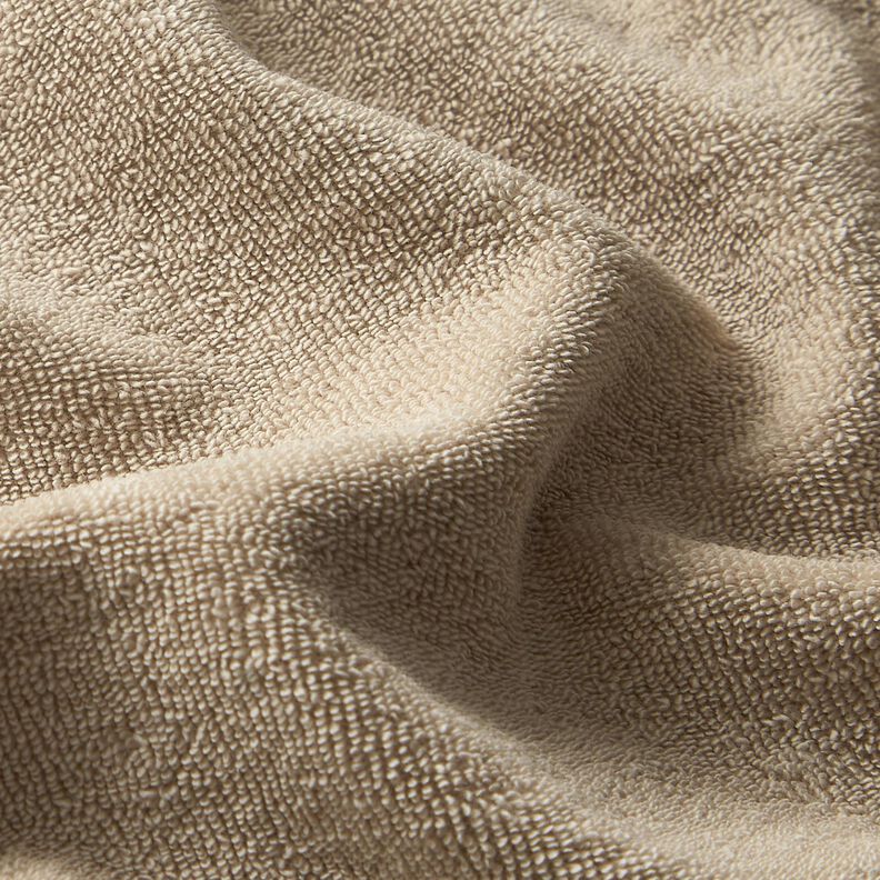 tessuto in spugna stretch tinta unita – beige chiaro,  image number 2
