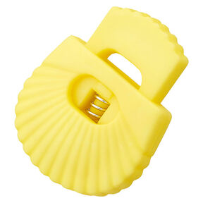 fermacorda conchiglia [Passaggio: 8 mm] – giallo, 