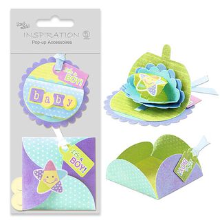 Kit per pop-up fai-da-te Baby Boy  – blu, 