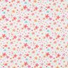 GOTS jersey di cotone Fiorellini colorati stampa digitale | Poppy Fabrics – bianco/albicocca,  thumbnail number 1
