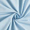 <h2>Seersucker a Quadretti Piccoli, Azzurro &ndash; 100% Cotone, Strutturato</h2>,  thumbnail number 3