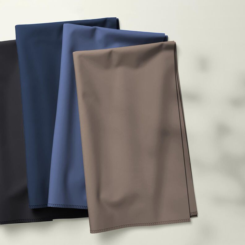 tessuto in cotone Krinkel pre-lavato – colore blu jeans,  image number 4