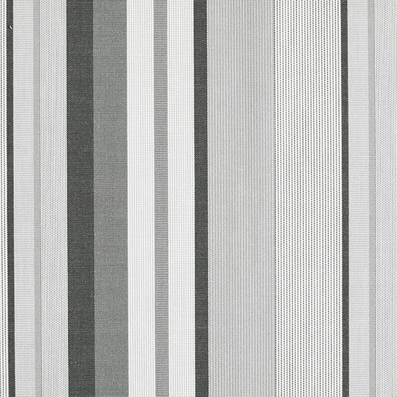 Tessuti da esterni canvas Righe – grigio,  image number 1