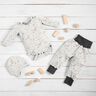 GOTS jersey di cotone Uccelli tra i rami stampa digitale – avorio,  thumbnail number 6