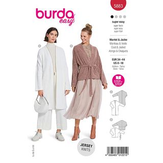 giacca / cappotto | Burda 5883 | 34-44, 