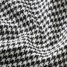tessuto per cappotti misto lana Pied de poule glitterato – nero/bianco lana,  thumbnail number 2