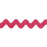 Bordura dentellata [12 mm] – rosa fucsia acceso,  thumbnail number 2