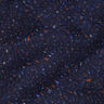 tessuto peluche tweed mélange | Poppy Fabrics – blu marino,  thumbnail number 2