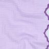 mussolina / tessuto doppio increspato Bordo ad arco a doppia faccia  | Poppy Fabrics – lillà/lillà,  thumbnail number 2
