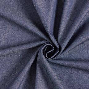 chambray di cotone, effetto jeans – blu notte, 