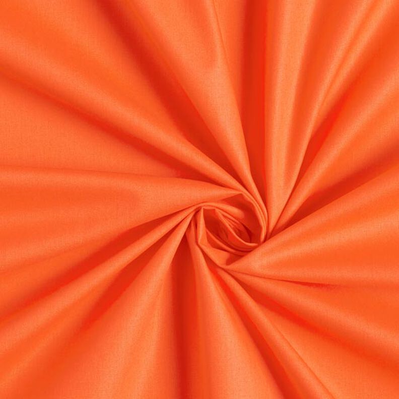 popeline di cotone tinta unita – arancione,  image number 1