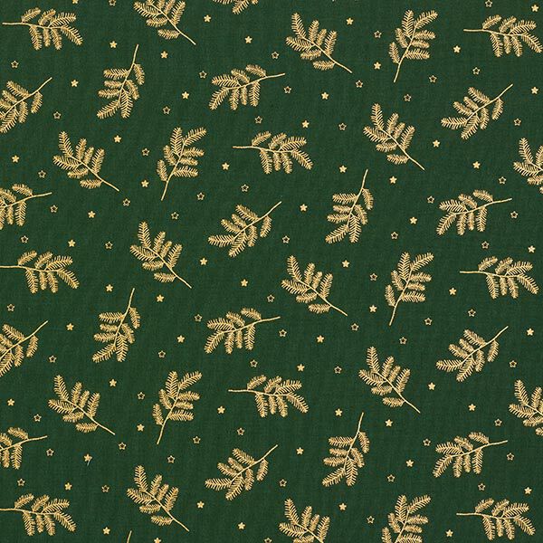 popeline di cotone, abeti – verde abete, image number 1