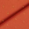 tessuto in viscosa, gocce glitter – terracotta,  thumbnail number 5