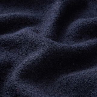 Tessuto leggero in maglia in misto viscosa e lana – blu notte | Resto 50cm, 
