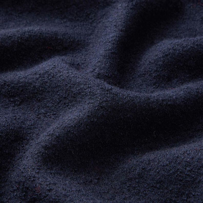 Tessuto leggero in maglia in misto viscosa e lana – blu notte,  image number 2