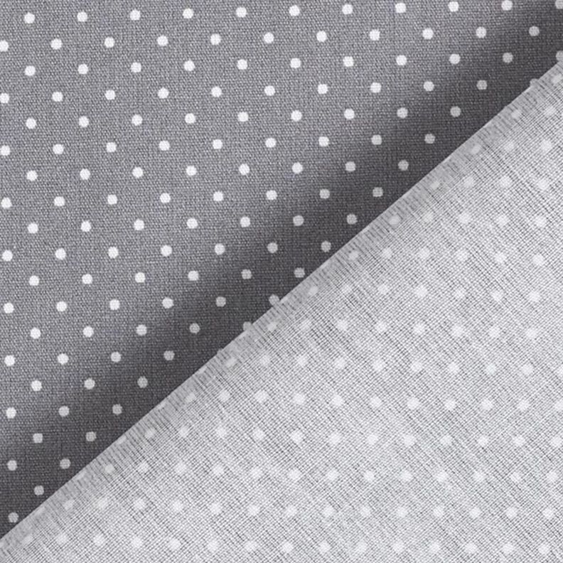 Cotone laminato Piccoli pois – grigio,  image number 5