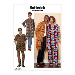 cappotto | pantalone | abito a tunica, Butterick 6534 | 46 - 56, 