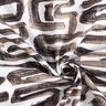 Misto cotone-viscosa con linee sinuose – bianco,  thumbnail number 3