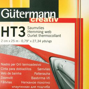 Nastro termoadesivo per orli HT3, 2 cm x 25 m, 