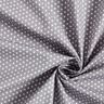popeline di cotone piccole stelle – grigio/bianco,  thumbnail number 5