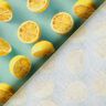 tessuto in cotone popeline Limoni freschi – eucalipto/giallo limone,  thumbnail number 4