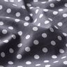 popeline di cotone Pois Polka – grigio ardesia/bianco,  thumbnail number 2