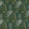 tessuto arredo tessuto spinato in cotone Foglie minimalistiche – verde scuro,  thumbnail number 1