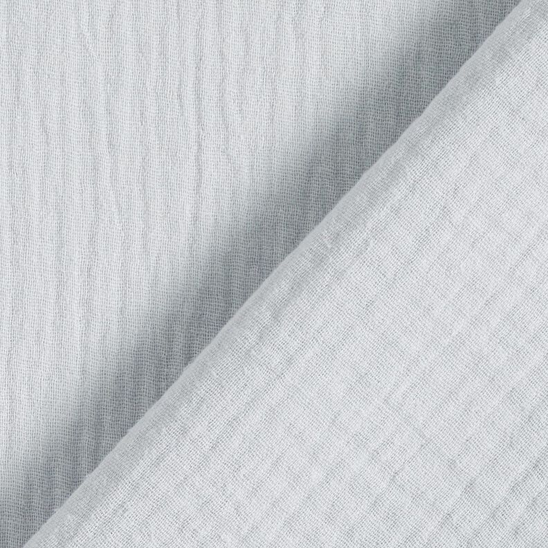 mussolina / tessuto doppio increspato – grigio chiaro, image number 4