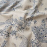 tessuto arredo mezzo panama Romantici pavoni – naturale/blu,  thumbnail number 2