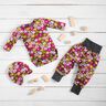 jersey di cotone Fiori variopinti | Poppy Fabrics – uva,  thumbnail number 6