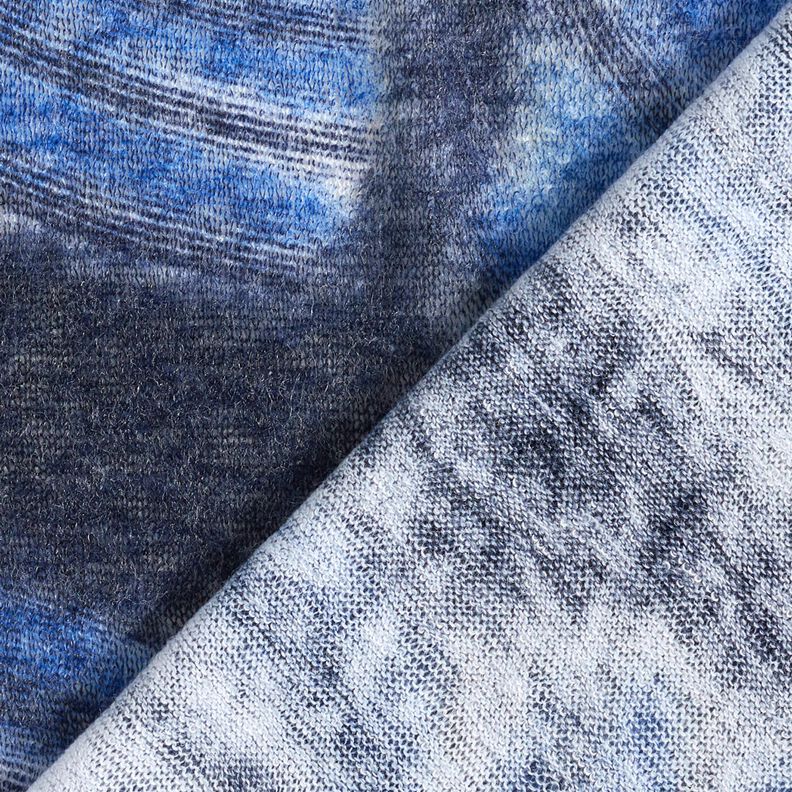 Batik a maglia fine ruvida – blu marino/blu notte,  image number 4