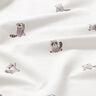 GOTS jersey di cotone Simpatici procioni stampa digitale – avorio,  thumbnail number 2