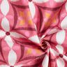 tessuto arredo tessuti canvas Aspetto ricamato grande – pink/avorio,  thumbnail number 3