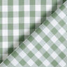 tessuto in cotone Quadro vichy 1 cm – verde salvia/bianco,  thumbnail number 4