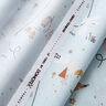 popeline di cotone Animali nella foresta – azzurro baby,  thumbnail number 3
