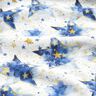 pile da montagna Stelle ad acquerello – naturale/indaco,  thumbnail number 2
