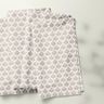 cotone rivestito Soggetti astratti – bianco/anacardo,  thumbnail number 5