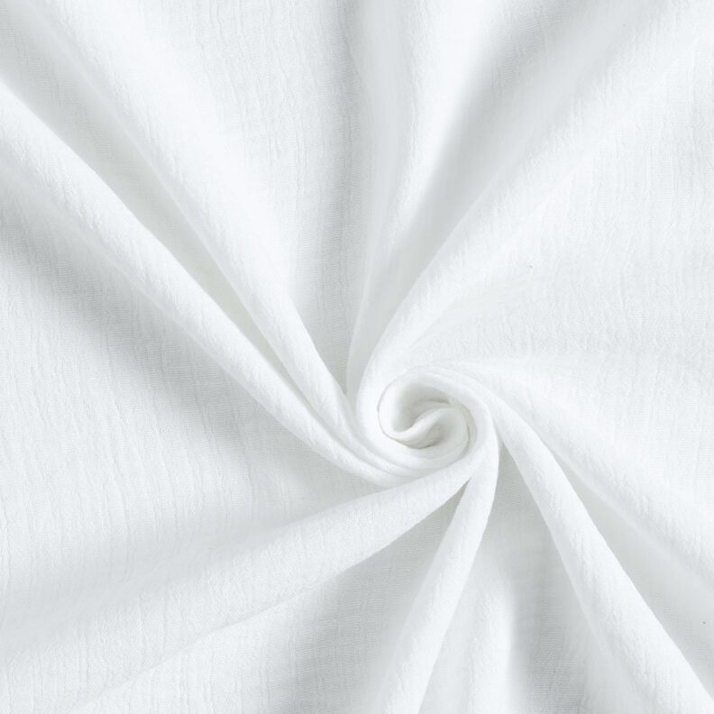 misto cotone-lino Jacquard Motivo a onde – bianco,  image number 4